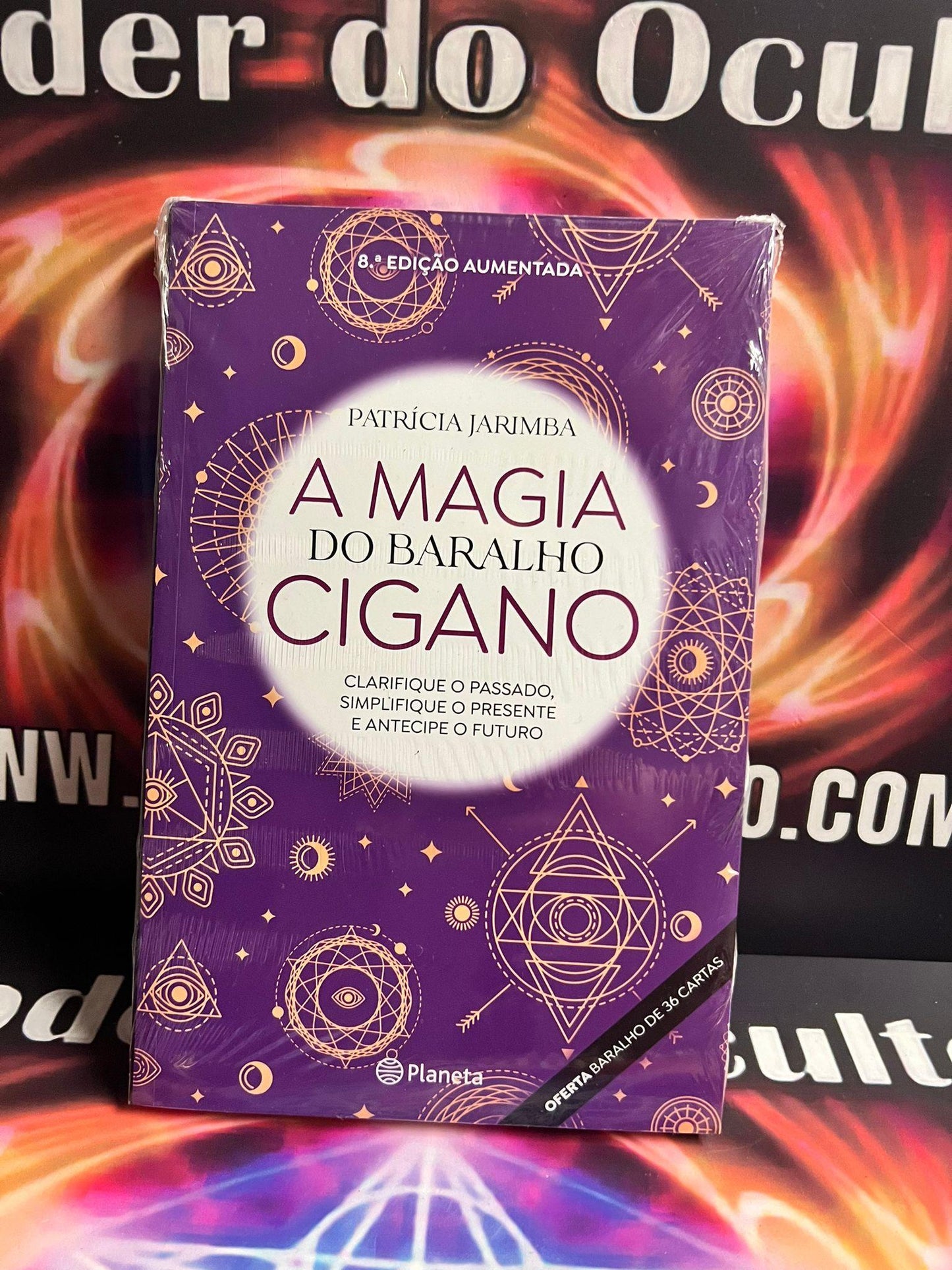 A MAGIA DO BARALHO CIGANO-KIT LIVRO+BARALHO CARTAS